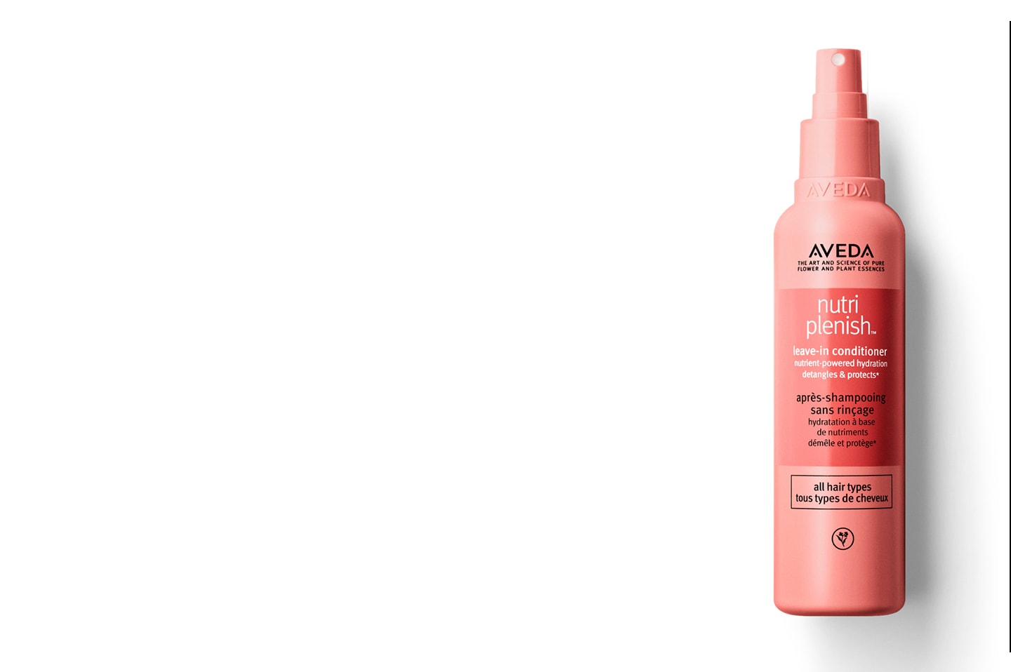nutriplenish leave-in conditioner - 100% vegan hair nutrition for up to 2x the shine.