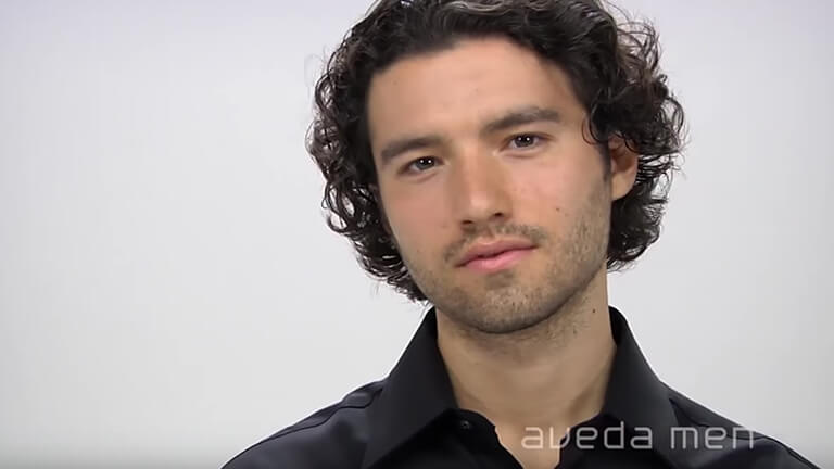 Click on video demonstrate about Hair styling - Men’s Long & Curly Styling